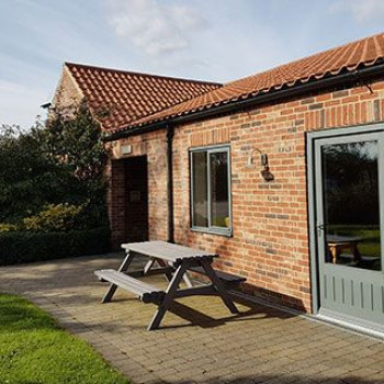 Willow Cottage with wet room for wheelchair users